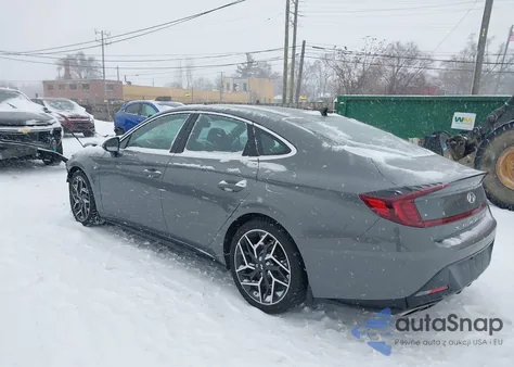 2022 Hyundai Sonata N Line from USA, damaged, VIN KMHL14JC2NA243994